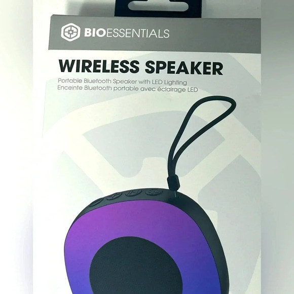 COPY - Biogenik - Portable Bluetooth Speaker w/ LED Lighting - BNIB ššµ - Picture 6 of 7